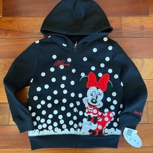 Brand New! Disney Parks Minnie hooded sweatshirt